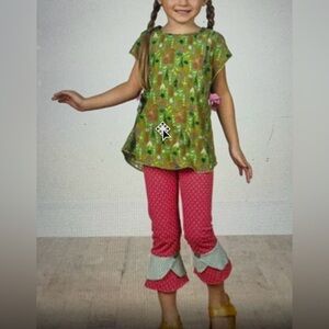MATILDA JANE Great Outdoors Tunic & Matching Pants Size 2